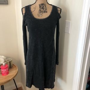 Cold shoulder dress